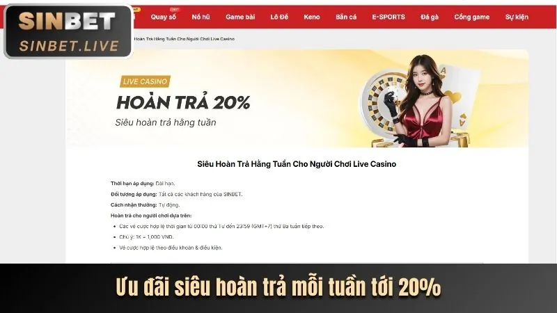 Thưởng Chào Mừng BetVision